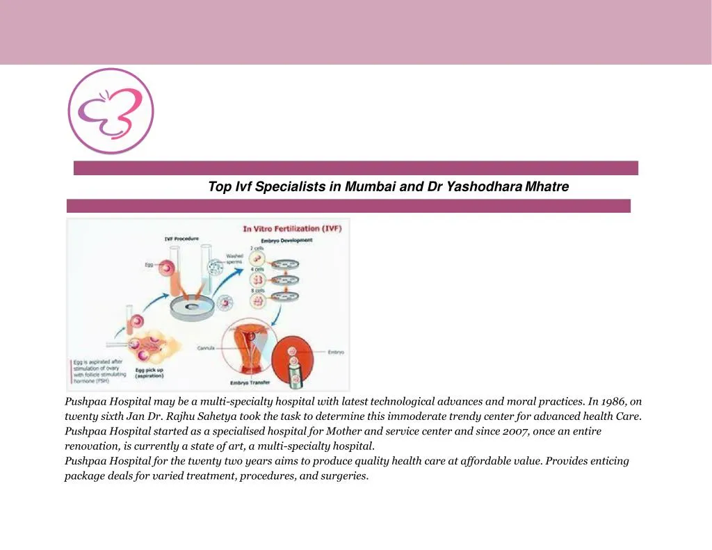 top ivf specialists in mumbai and dr yashodhara