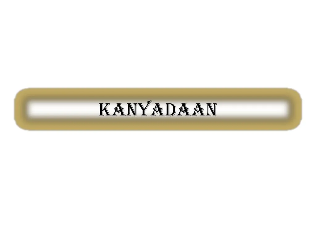 kanyadaan