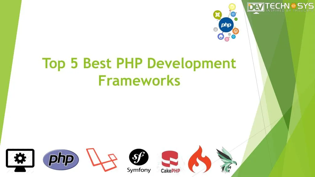 top 5 best php development frameworks