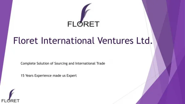 Floret Group - An International Trade Company