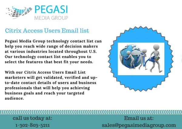 Citrix Access Users Email List| Citrix Access Mailing List in USA
