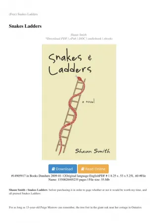 SNAKES-LADDERS - slide 1