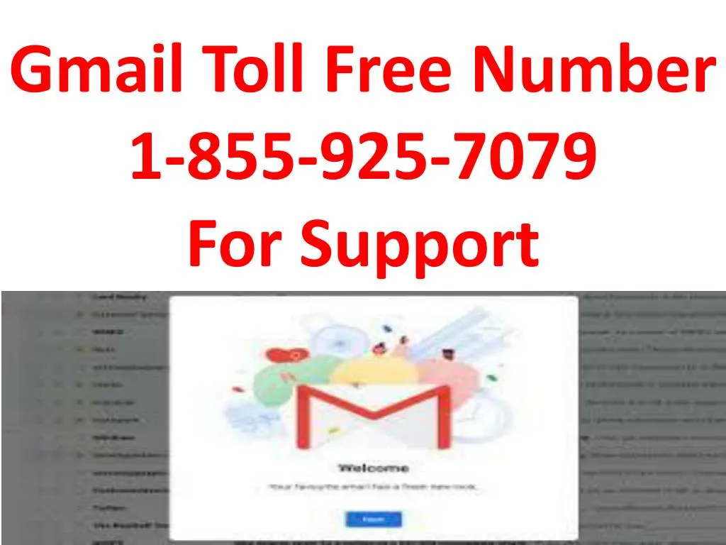 gmail toll free number 1 855 925 7079 for support