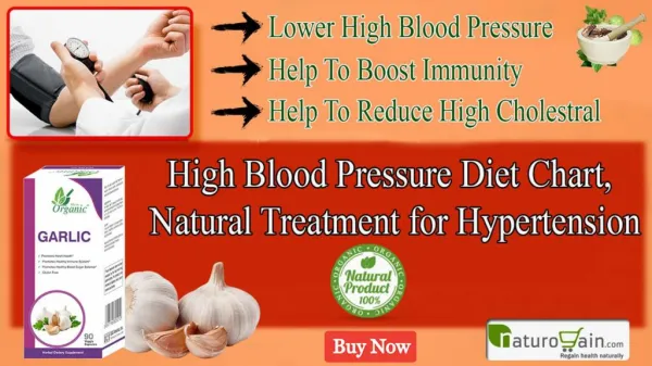 High Blood Pressure Diet Chart, Natural Treatment for Hypertension
