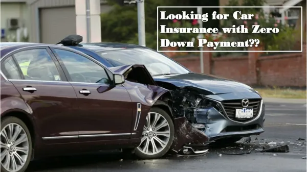 EZero Down Auto Insurance