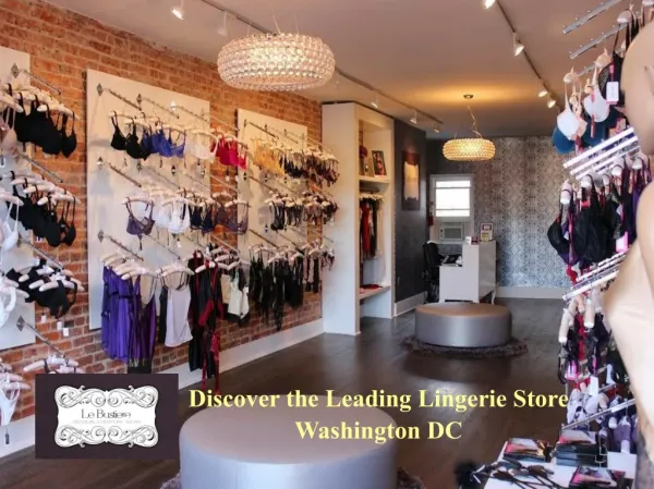 Discover the Leading Lingerie Store Washington DC