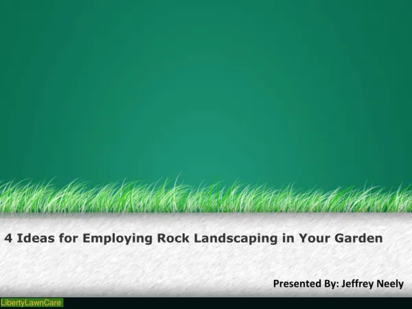 4 Ideas for Employing Rock Landscaping in Your Garden