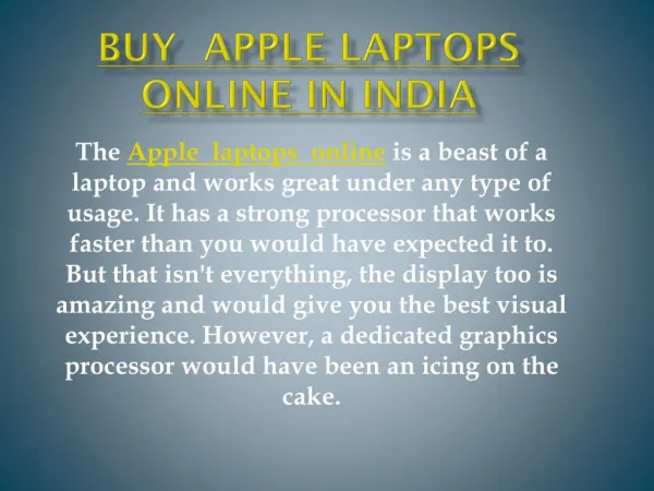 Buy apple laptops online price in india | price list |shipmychip