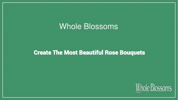 Create the Most Beautiful Rose Bouquets