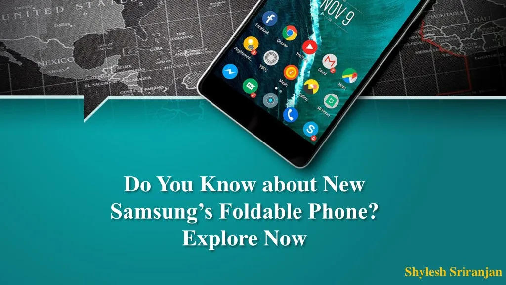 do you know about new samsung s foldable phone