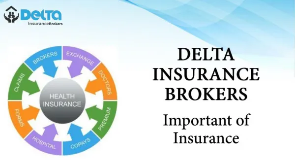 DELTA INSURANCE BROKERS- Importance of insurance
