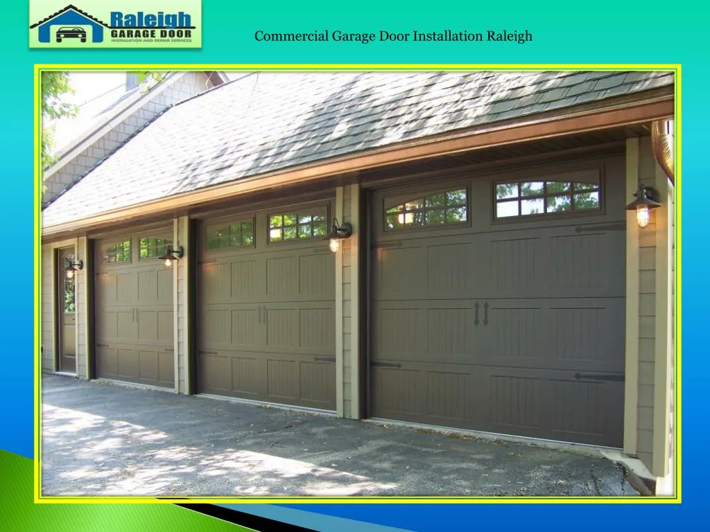 commercial garage door installation raleigh