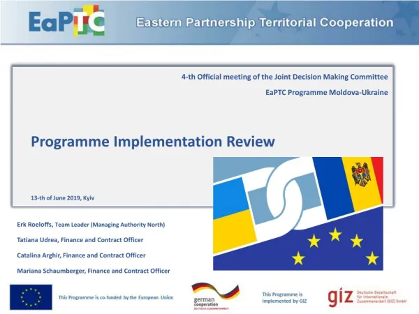 Programme Implementation Review