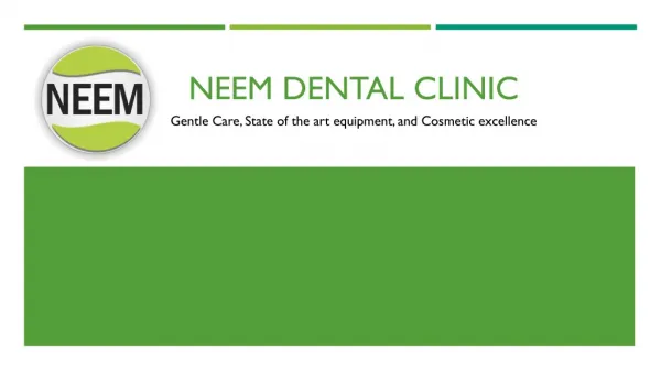 South Harrow Dentist | Emergency Dentist Harrow | Neem Dental Clinic