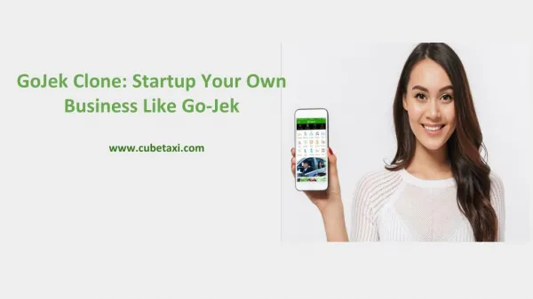 Gojek Clone : Startup Your Own Business like Go-Jek