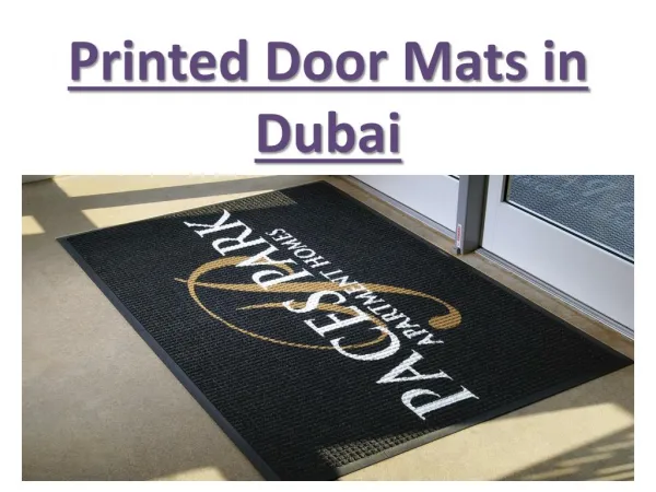 printed door mats abu dhabi