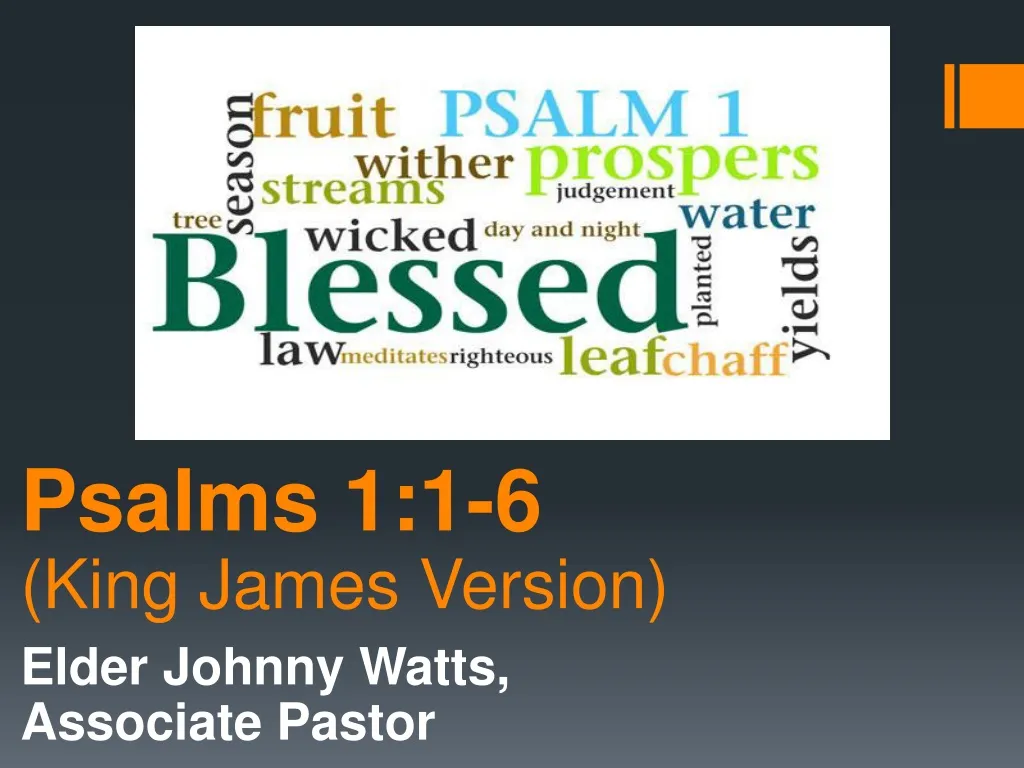 psalms 1 1 6 king james version
