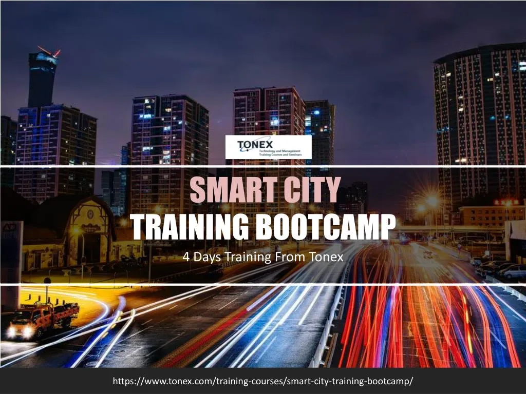 smart city training bootcamp 4 days training from