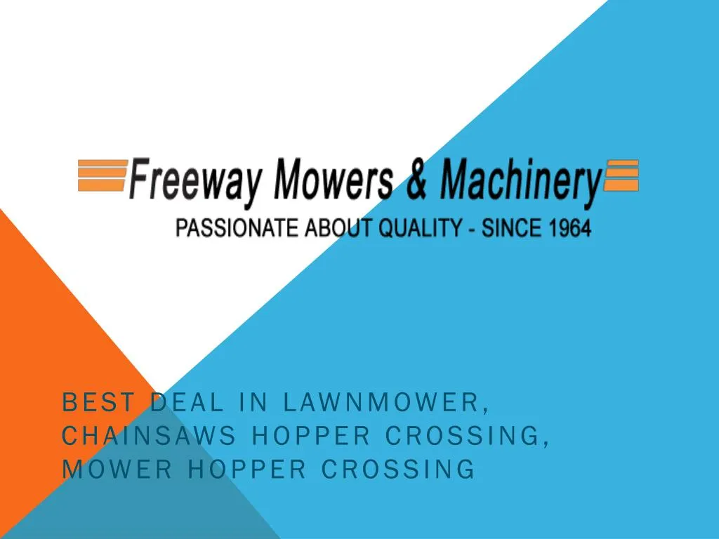 best deal in lawnmower chainsaws hopper crossing mower hopper crossing