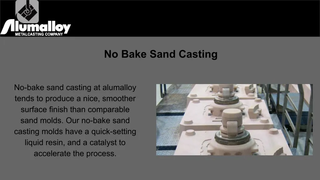 no bake sand casting