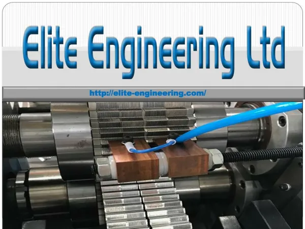 Oil Cooler Fin Machine -Elite Engineering Ltd