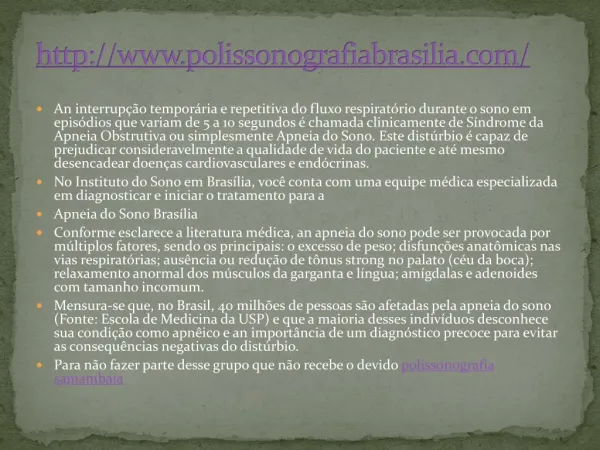 polissonografia asa - Polissonografia Brasilia DF | OTOFACE | Convênios e Particular