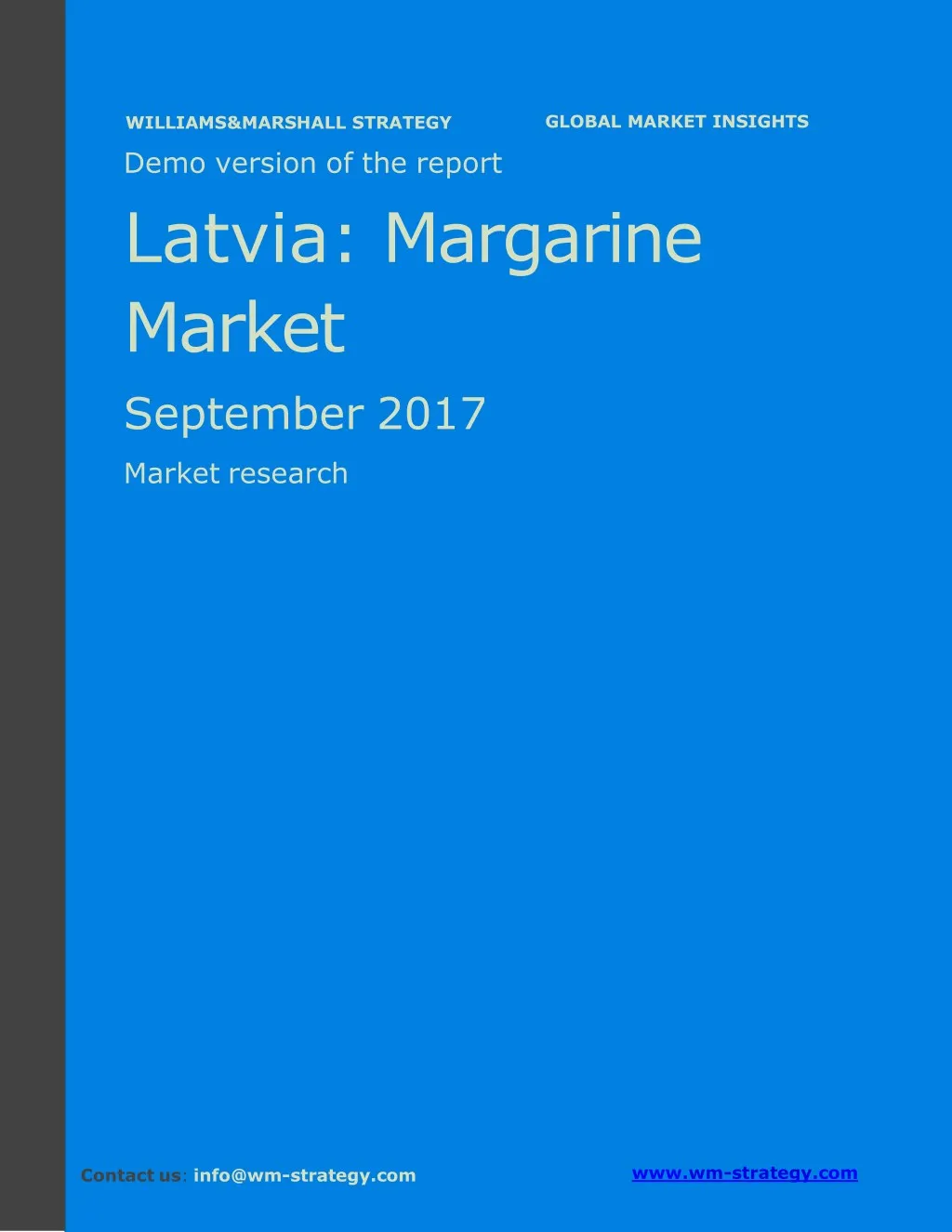 demo version latvia margarine market september