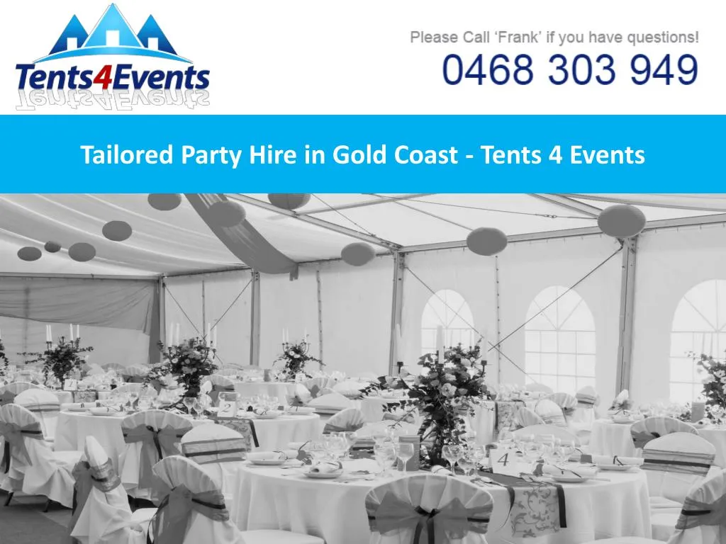tailored party hire in gold coast tents 4 events