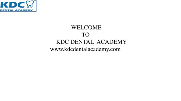 endodontics course in India