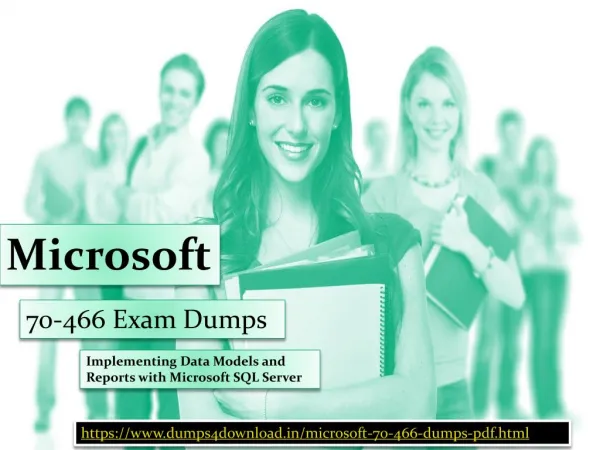 2018 OCT - Microsoft 70-466 Exam Questions PDF Dumps