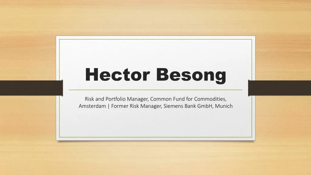 hector besong