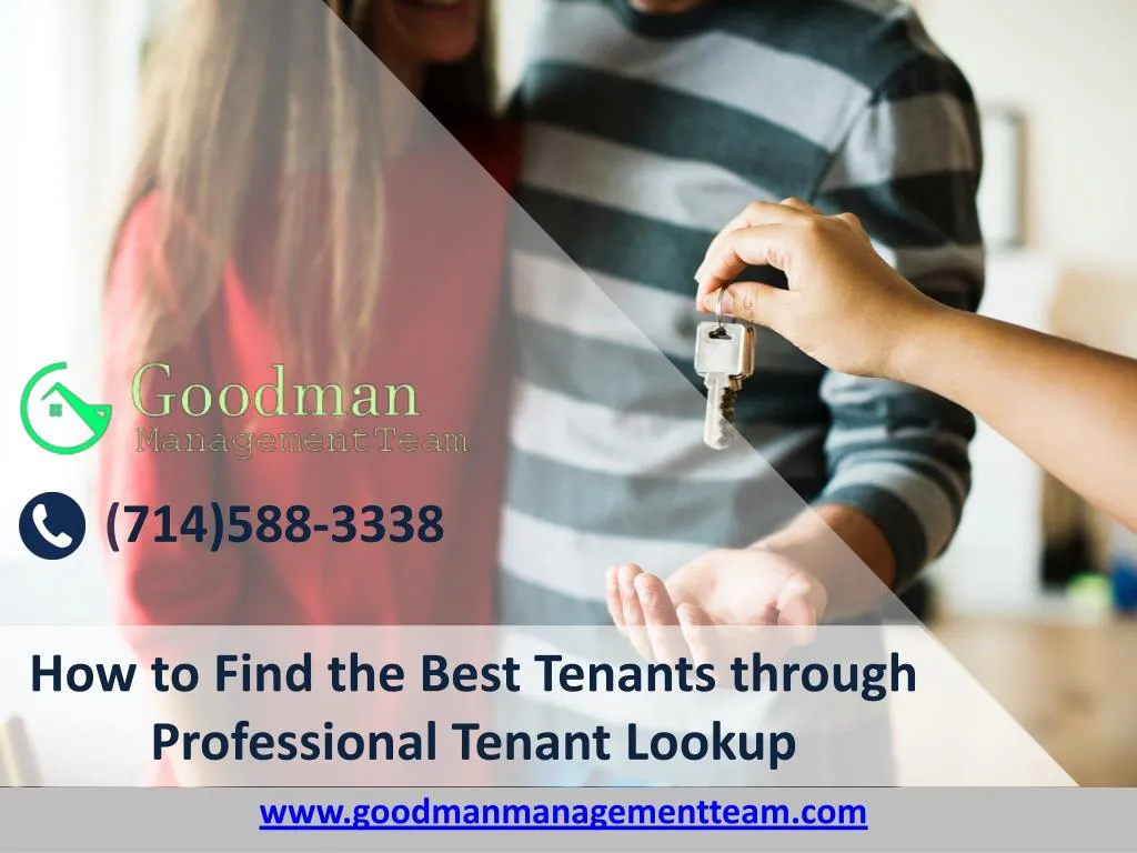 how to find the best tenants through professional tenant lookup