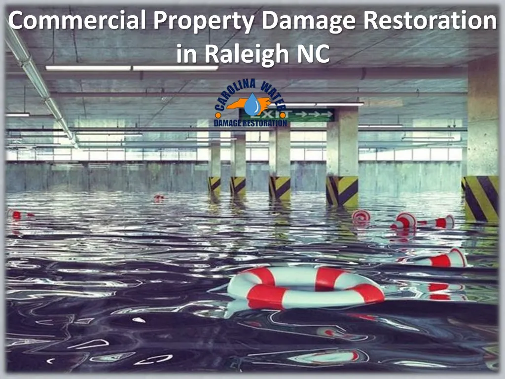 commercial property damage restoration in raleigh