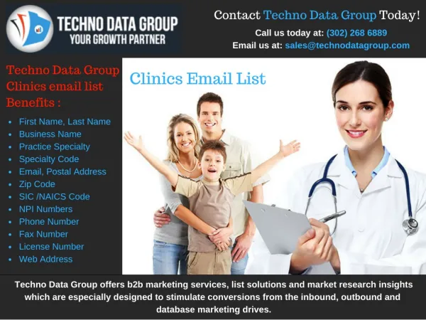 Clinics Email List | Clinics Email List Marketing Lists