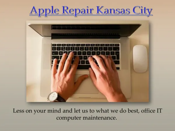 Apple Repair Kansas City