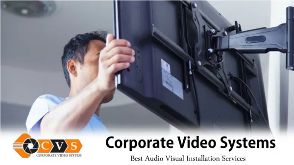 Make the Best Use of AV Installation Technology