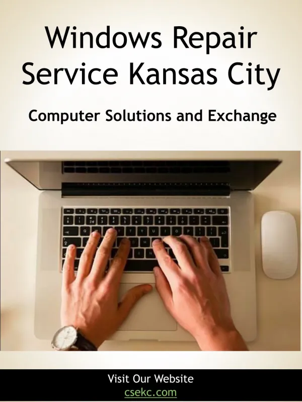 Windows Repair Service Kansas City