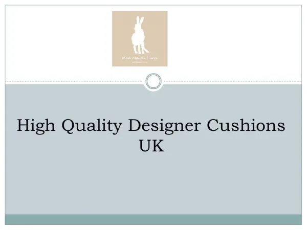 High Quality Designer Cushions UK