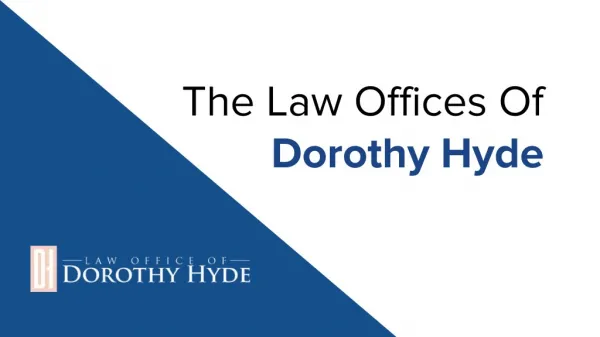 Personal Injury Law Firm | The Law Offices Of Dorothy Hyde