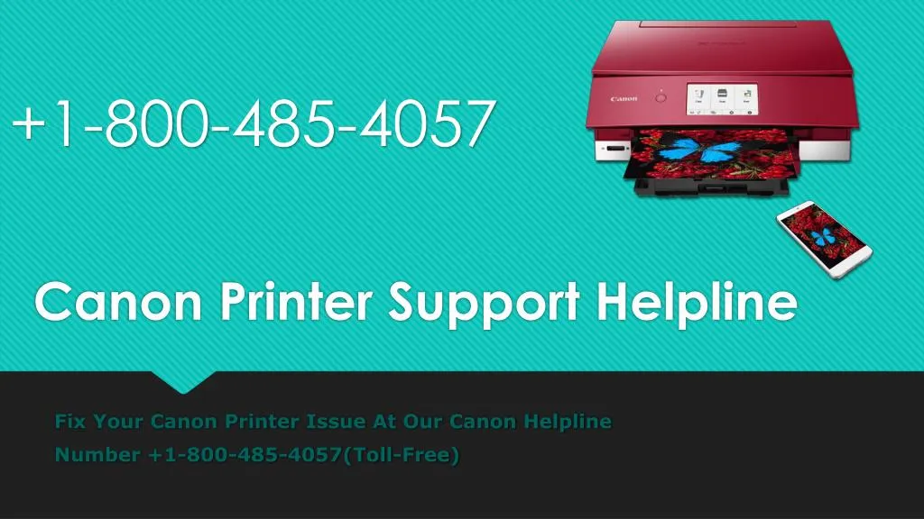 canon printer support helpline