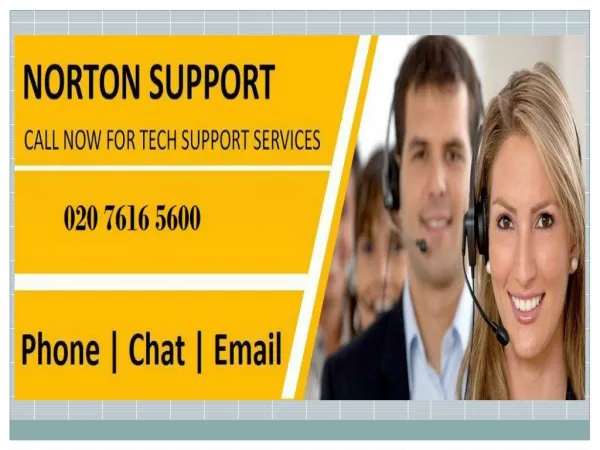 Norton Technical Support Number UK: 020 7616 5600