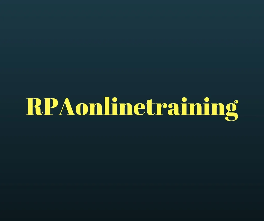 rpaonlinetraining
