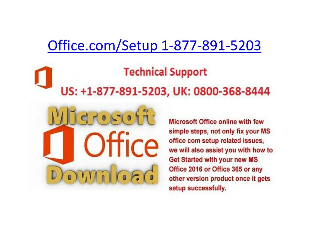 office com setup 1 877 891 5203