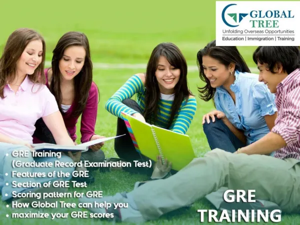GRE Training, Coaching and Exam Preparation - Global Tree, India