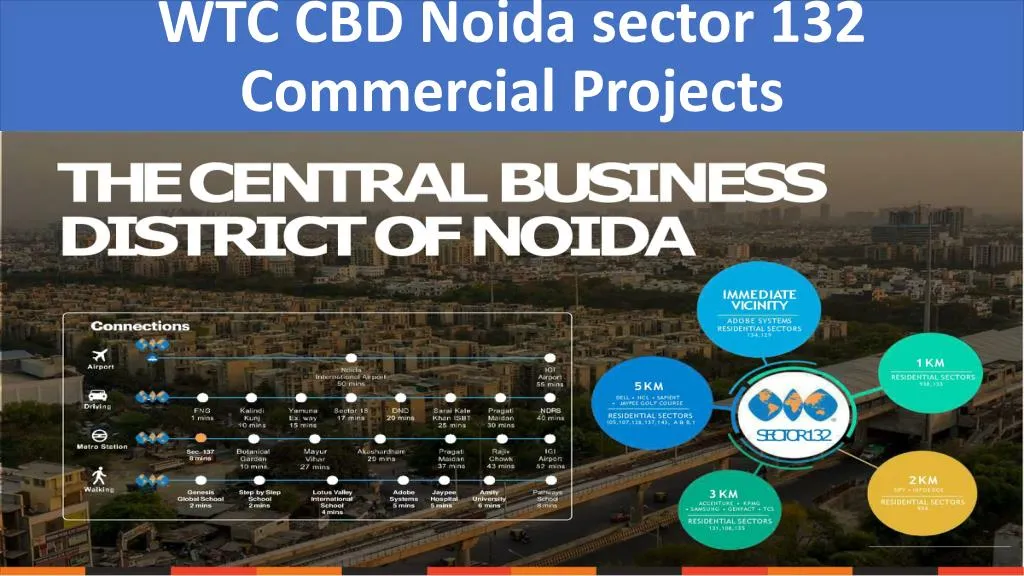 wtc cbd noida sector 132 commercial projects