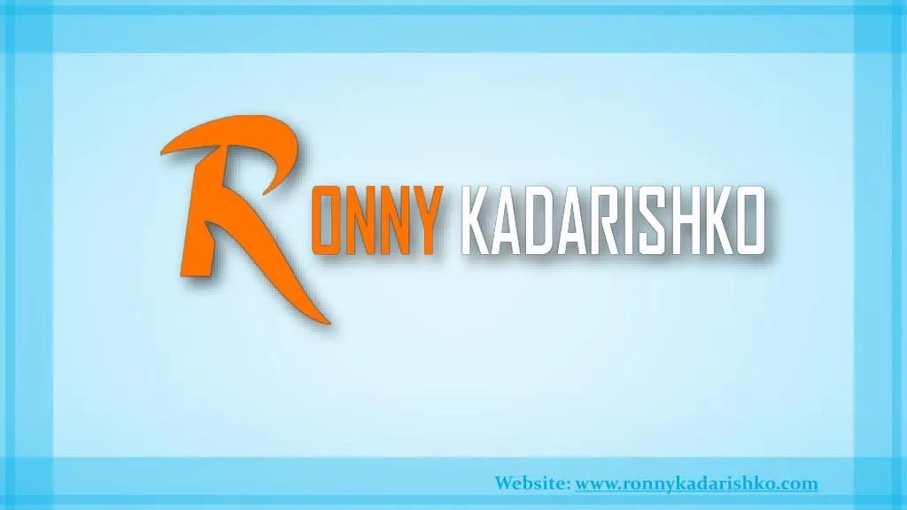 website www ronnykadarishko com