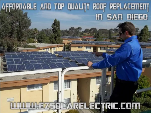 Affordable and Top Quality Roof Replacement in San Diego