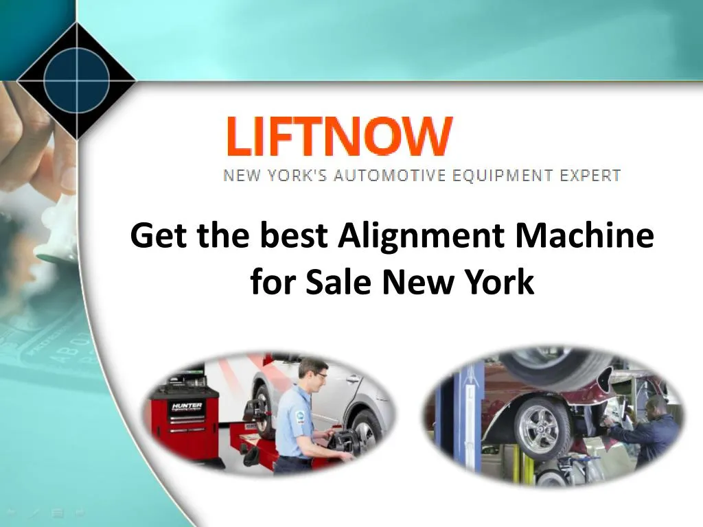 get the best alignment machine for sale new york
