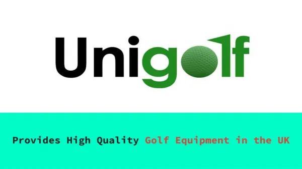 Shoes and other Golf Accessories Online at Unigolf