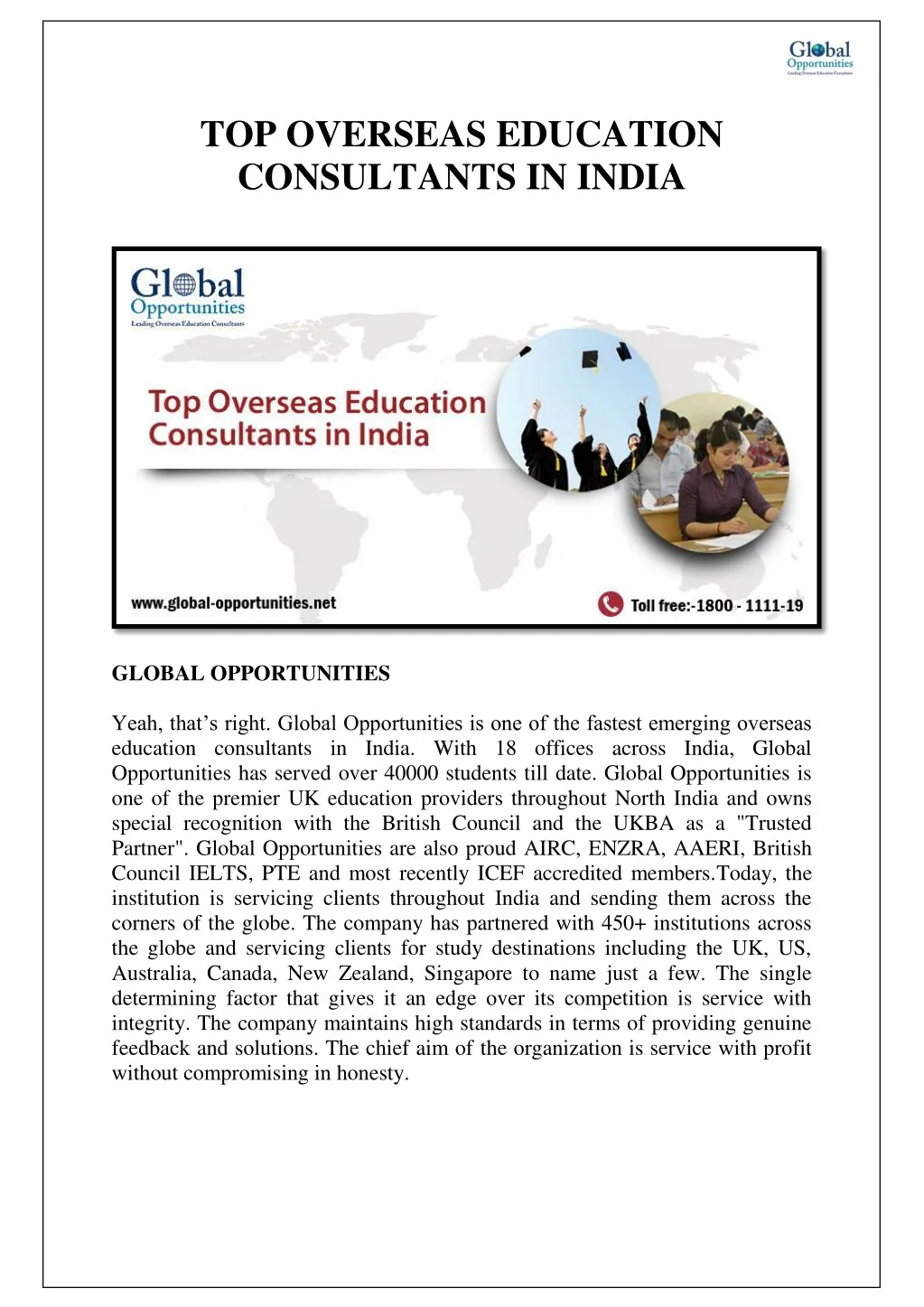 top overseas education consultants in india